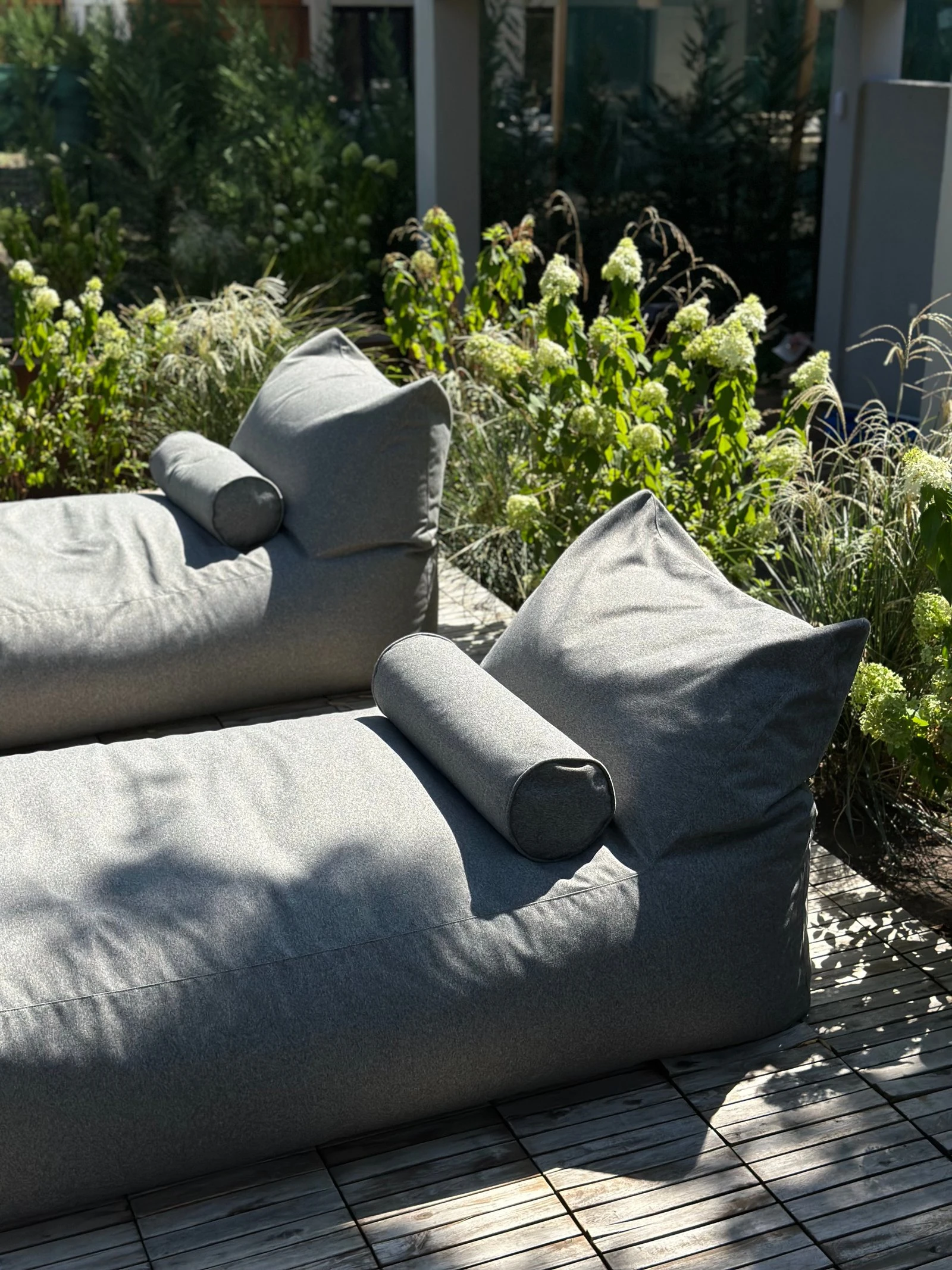 Marolla lounger by the pool