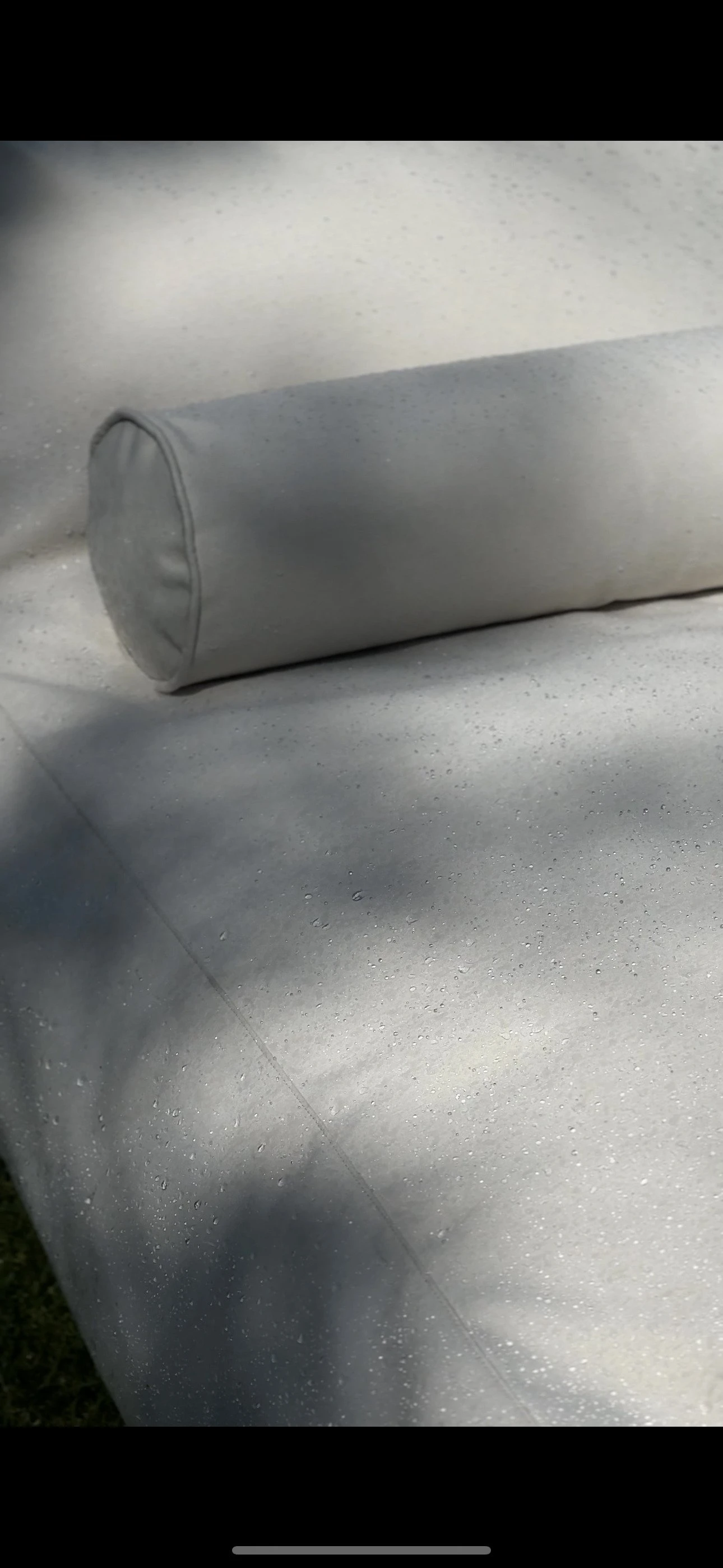 Close detail of Marolla water-resistant fabric