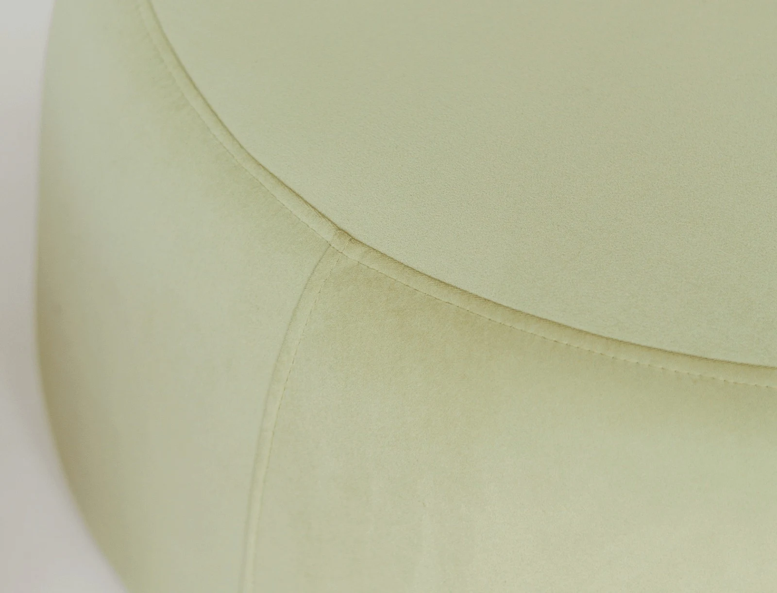 Detail of Matt Velvet 34 Macarons pouf