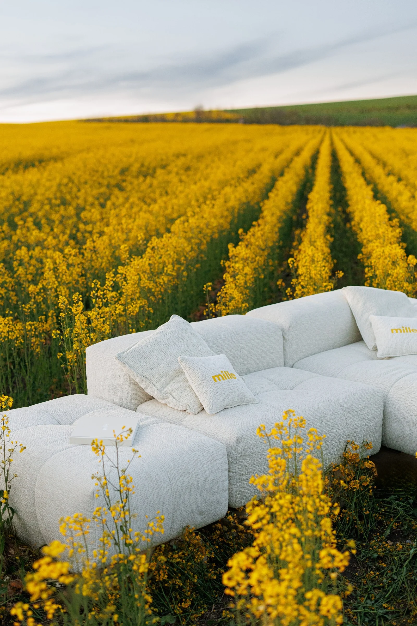 Lifestyle photograph of the Nami sofa