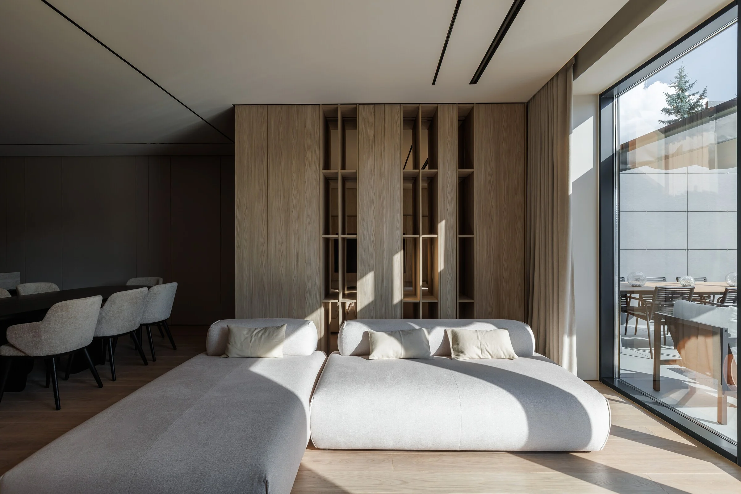 Lifestyle photograph of the Nissa sofa