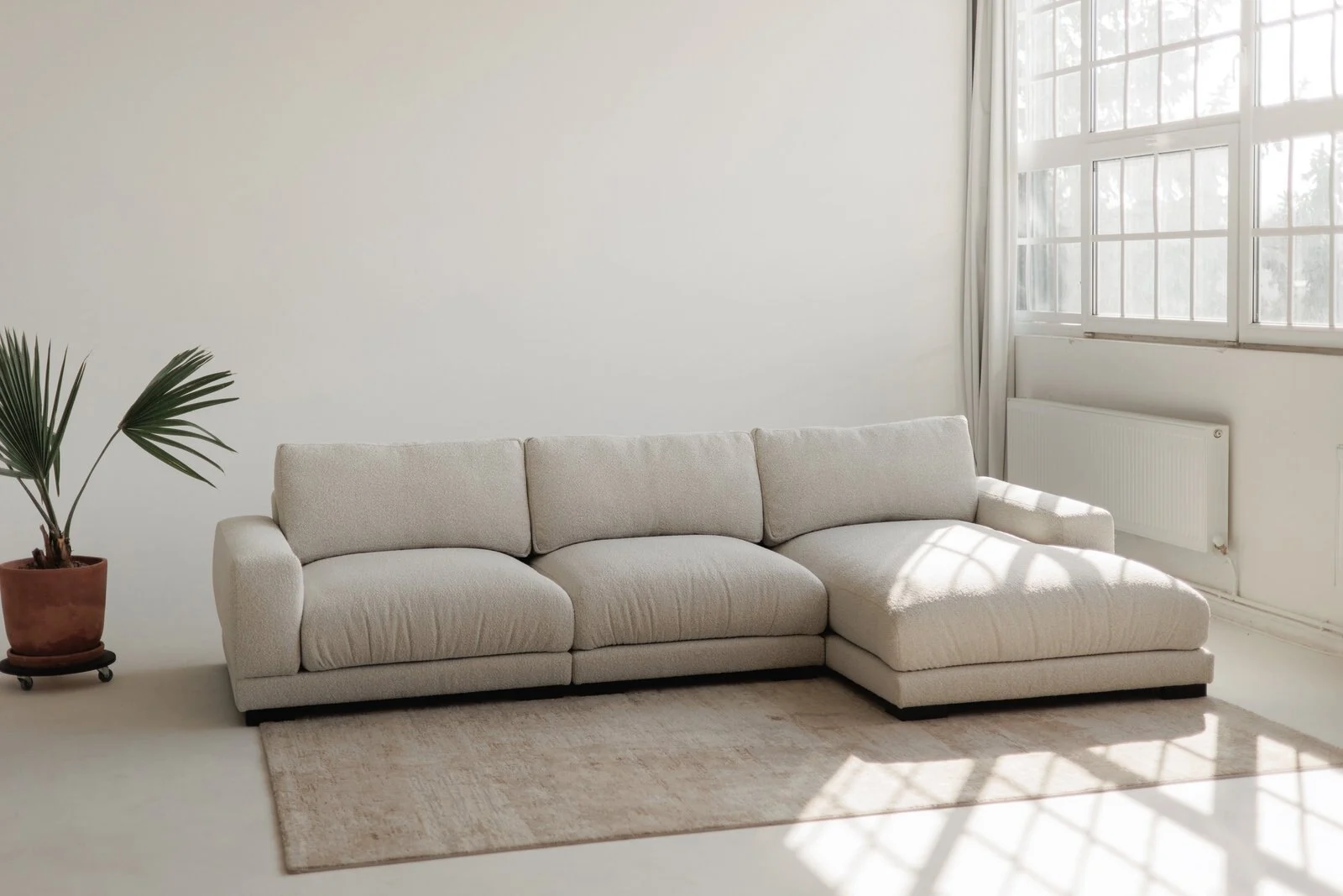 Lifestyle photograph of the Palermo sofa